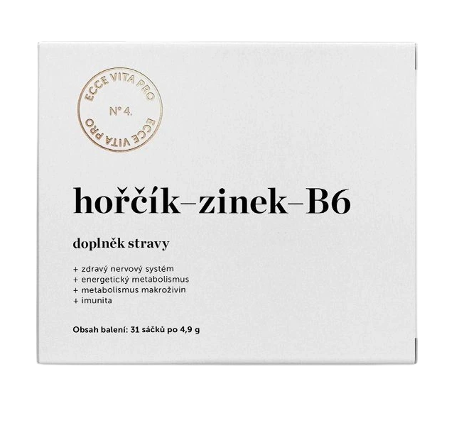 Ecce Vita Hořčík Zinek B6 31 sáčků