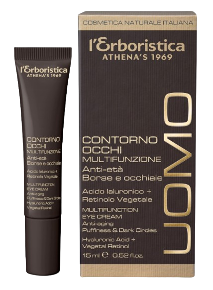 ERBORISTICA UOMO Pánský oční krém proti vráskám, kruhům a váčkům 15 ml