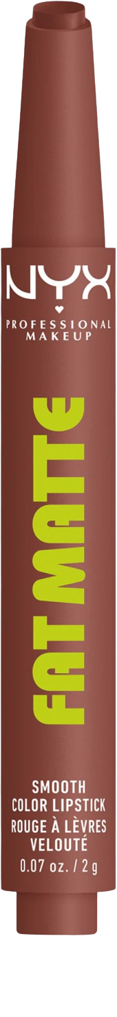 NYX PROFESSIONAL MAKEUP Fat Matte Smooth Click Lipstick Toasty Taupe 8 ml
