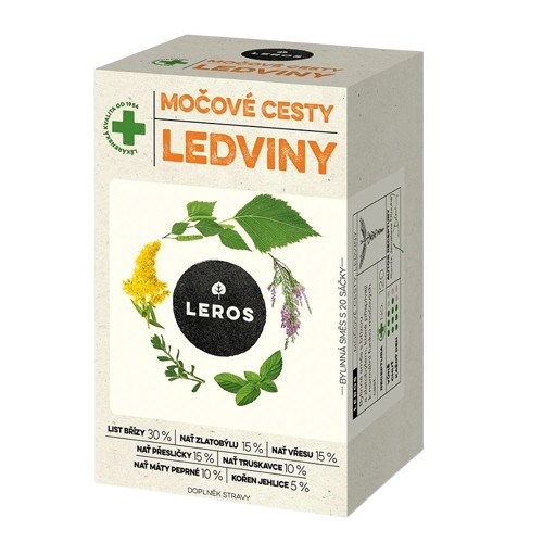 Fotografie Leros Močové cesty, ledviny sáčky 20 x 1.5 g