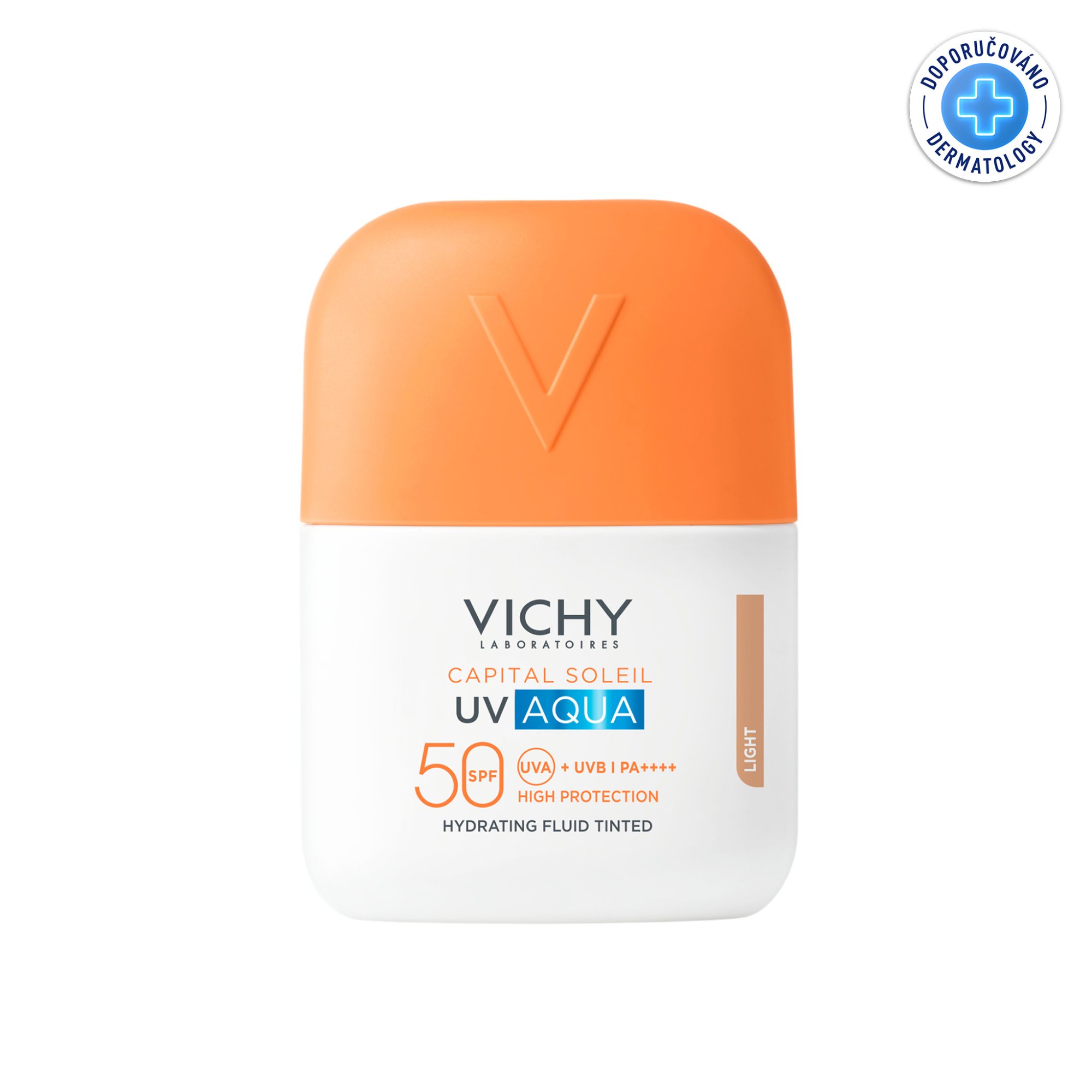Capital soleil uv aqua fluid SPF50, tónovaný light