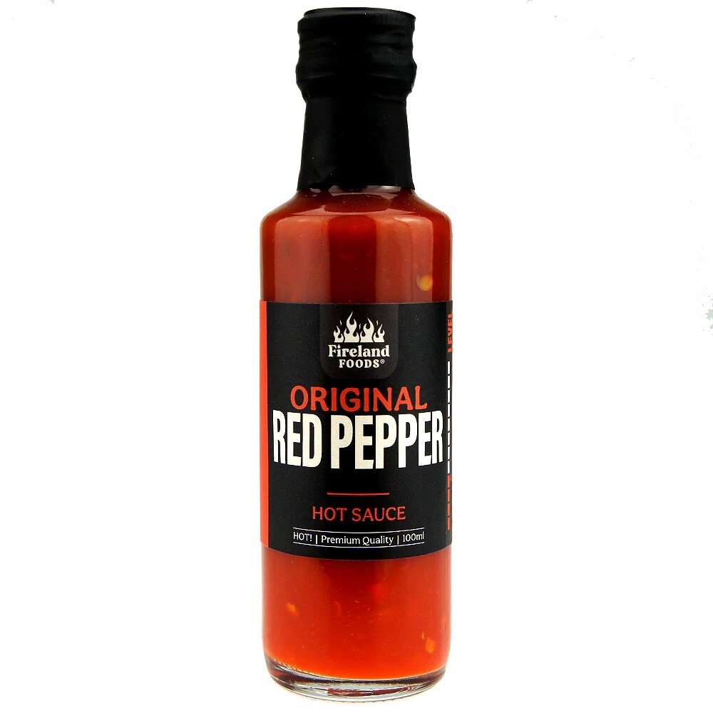 Fotografie FIRELAND FOODS Original Red Pepper Hot Sauce 100 ml