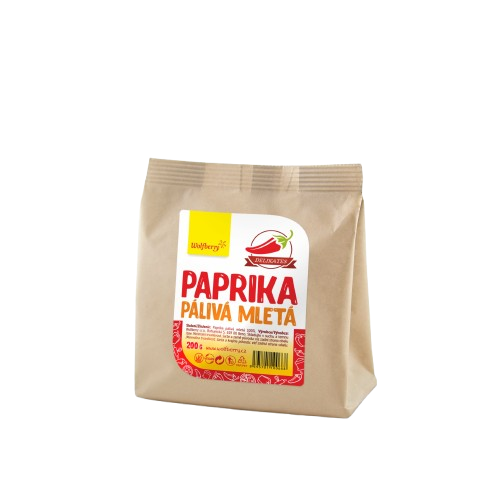 Fotografie WOLFBERRY Paprika pálivá mletá 200 g