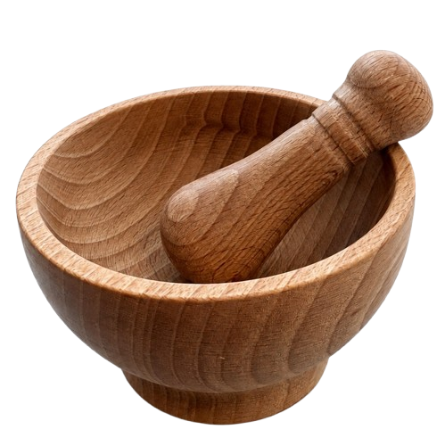 IGOTREND Dřevěný hmoždíř 10,5 cm