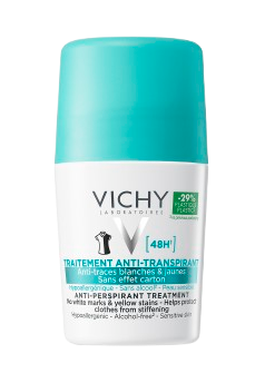 Vichy Antiperspirant 48h proti nadměrnému pocení beze skvrn 50 ml