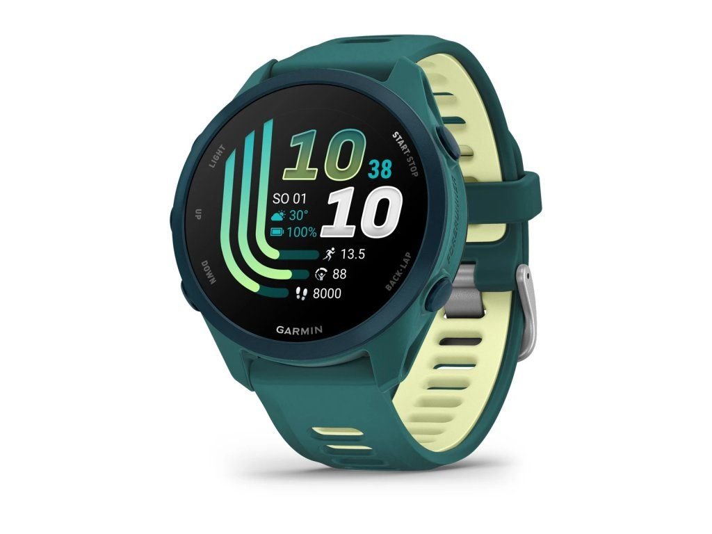 GARMIN Forerunner 170 Music - Teal Green s remienkom Teal Green / Citron