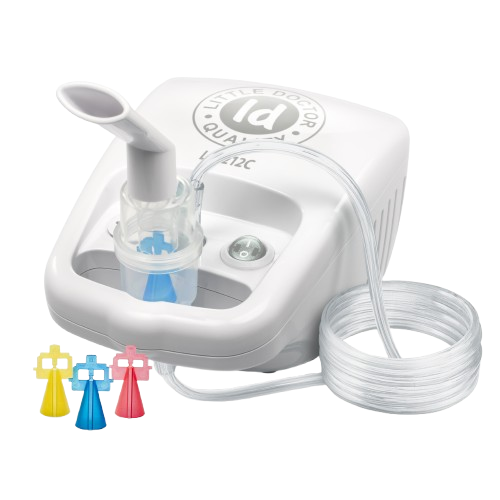 Fotografie LITTLE DOCTOR Inhalátor kompresorový LD-212C bílý