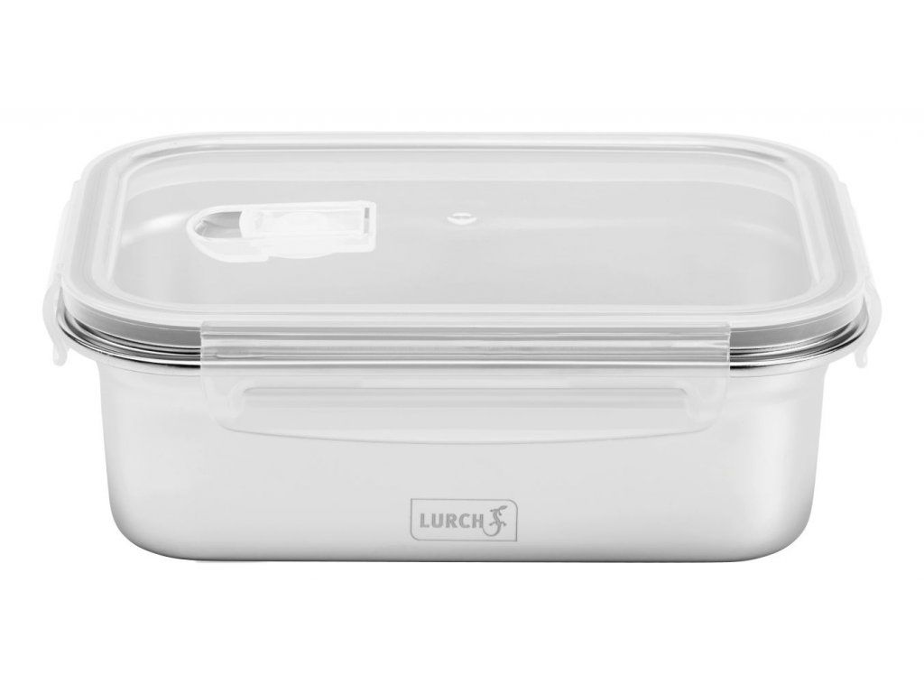 Fotografie LURCH Nerez jídelní box s plastovým víkem 1200 ml
