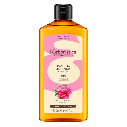 Erboristica Přírodní sprchový gel Camelia Japonica – hydratace a chvíle pro sebe 400 ml