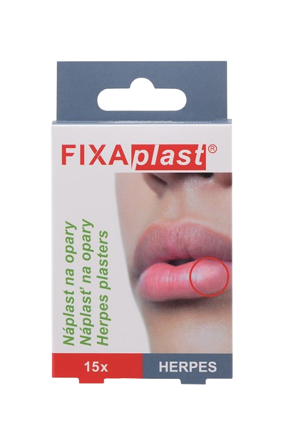 Fixaplast Náplast HERPES na opary 15 ks