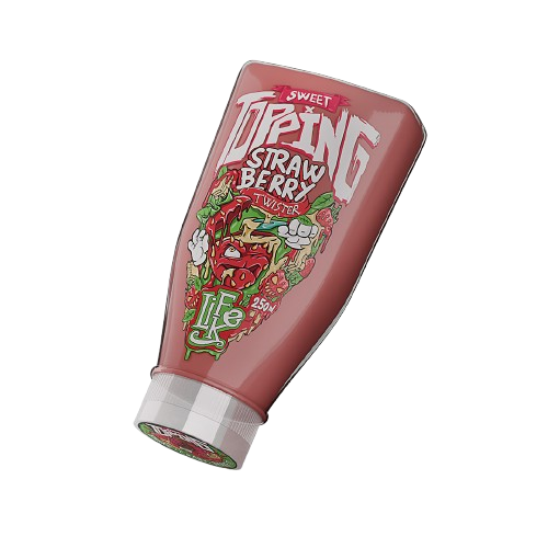 LIFELIKE Topping Twister strawberry 1 x 250