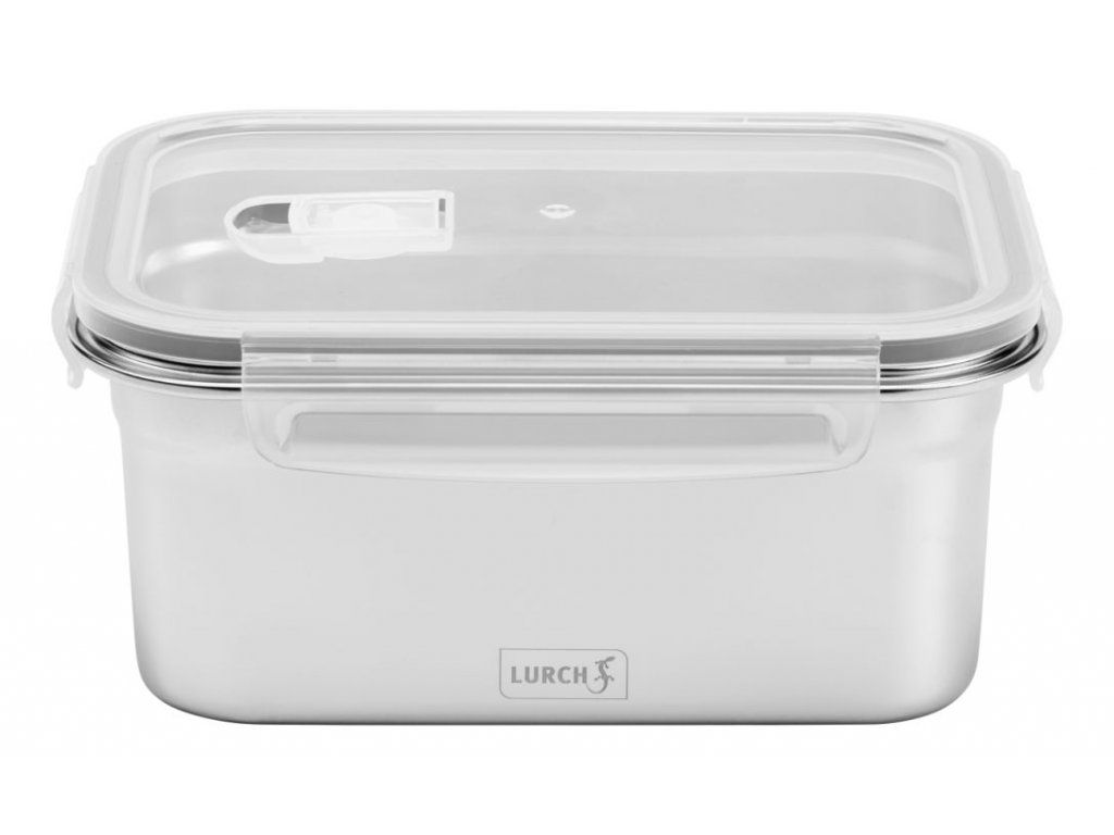 Fotografie LURCH Nerez jídelní box s plastovým víkem 1500 ml