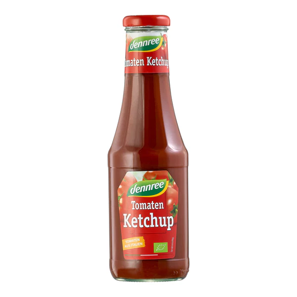 Fotografie DENNREE Kečup rajčatový BIO 500 ml