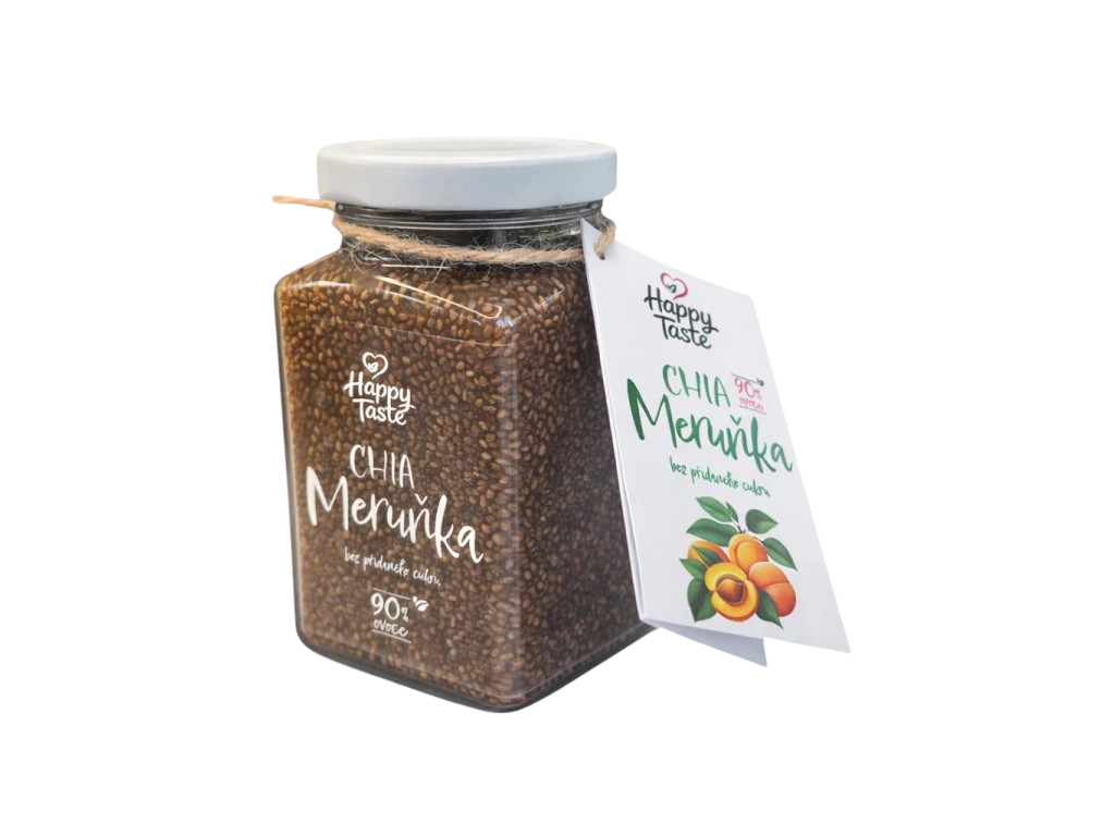 Fotografie BEZVA MÜSLI Džem s chia a meruňkou 260 g