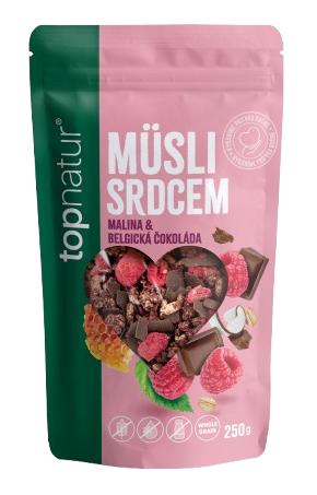 Malina a belgická čokoláda
