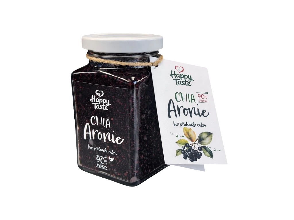 Fotografie BEZVA MÜSLI Džem s chia a aronií 260 g