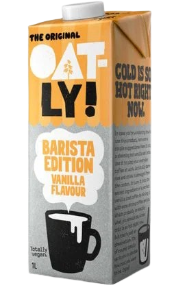 Fotografie OATLY Ovesný nápoj Barista s příchutí vanilky 1 l