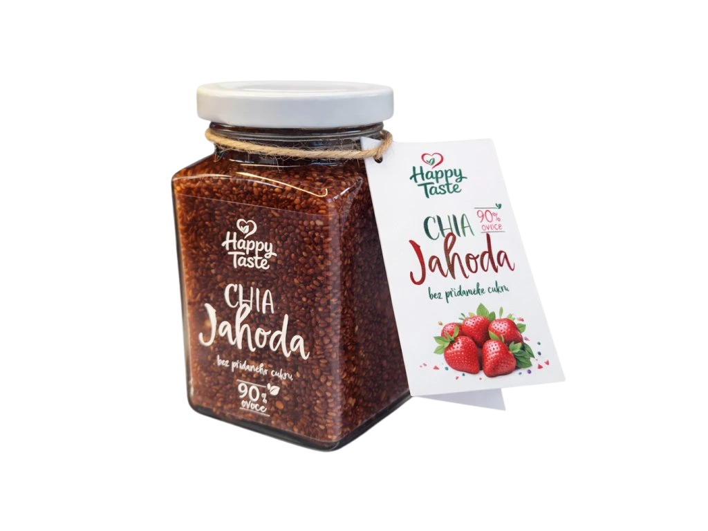 Fotografie BEZVA MÜSLI Džem s chia a jahodou 260 g
