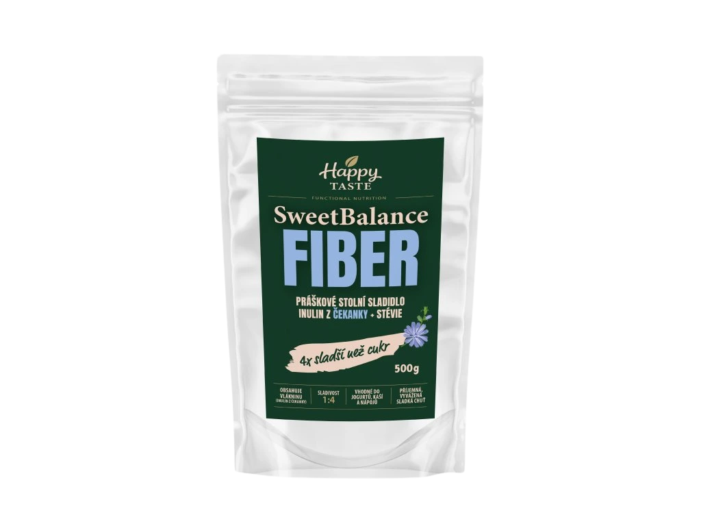 Fotografie BEZVA MÜSLI Fiber sladidlo SweetBalance 500 g