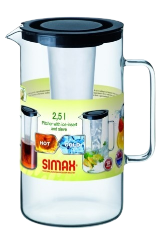 Fotografie Simax 2544/L/S džbán s vložkou na led a sítkem Classic 2,5 l