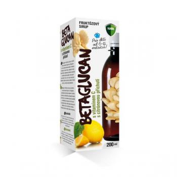 Betaglukan sirup s vitamínom C s citrónovou príchuťou