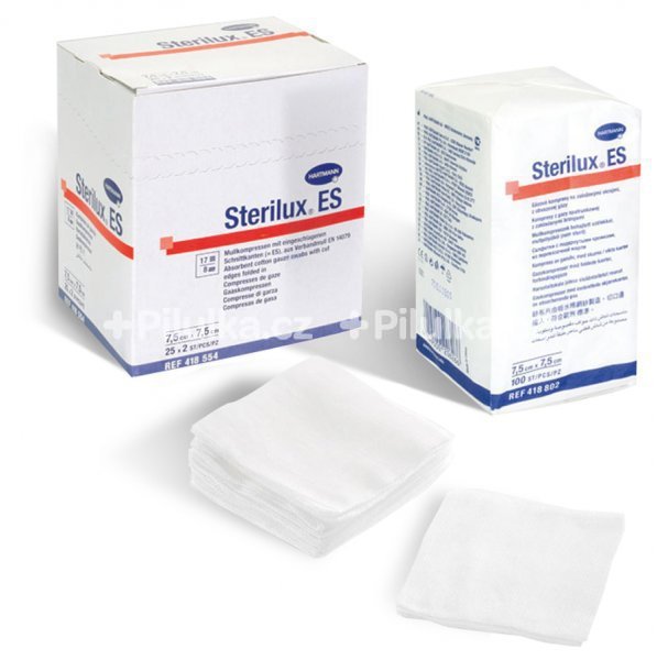 Hartmann STERILUX NEST kompres nesterilný so založenými okrajmi (10cmx10cm) 100ks