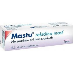 Mastu rektálna masť s aplikátorom, 30 g