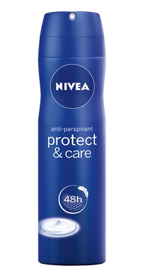 NIVEA Dámsky Deo sprej Protect and Care 150 ml