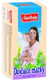 Apotheke Čaj pre dojčiace matky, 20 x 1.5 g