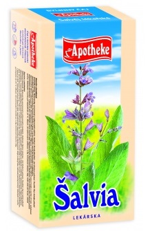 APOTHEKE Šalvia čaj 20 vrecúšok kúpite na Pilulka.sk