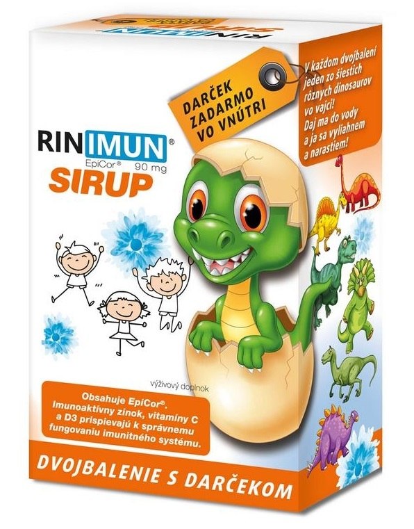 Sirup   Dárek: dinosaurus ve vajíčku