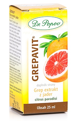 Dr.Popov Grepavit grep extrakt z jader 25 ml kúpite na Pilulka.sk