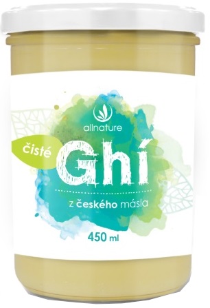 Allnature Ghí prepustené maslo 450 ml