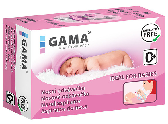 Gama Nosová odsávačka ružová, 1 x 1 ks