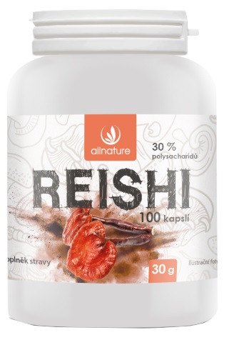 Allnature Reishi 100 kapsúl
