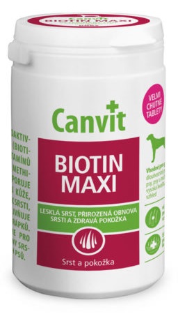 Canvit Biotin Maxi pre psov 166 tabliet