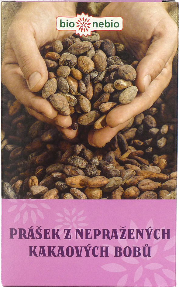 BIO NEBIO Kakaový prášok z nepraženého kakaa 150 g