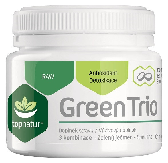 Topnatur Green Trio, 180 tabliet