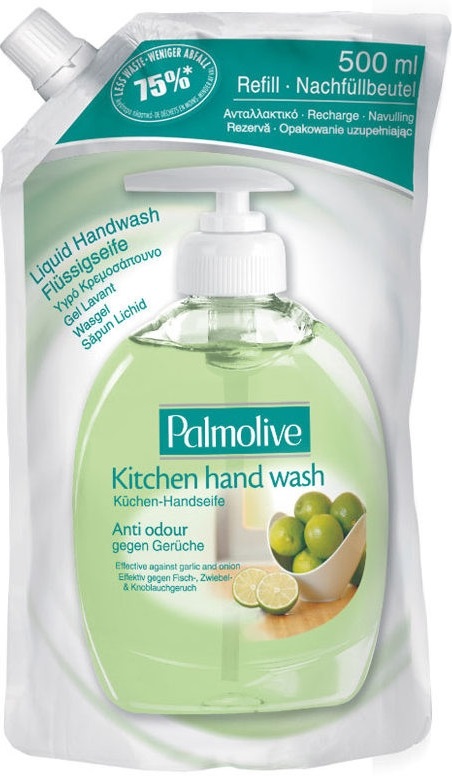 PALMOLIVE Tekuté mydlo Kitchen Odour - náhr. náplň 500 ml