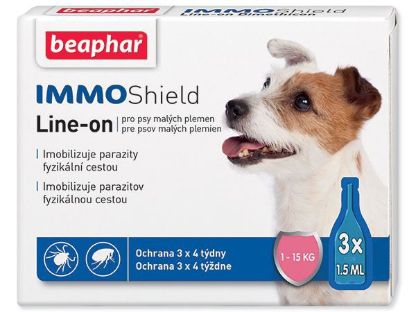 Beaphar Line-on IMMO Shield pre psy S 3 x 1.5 ml