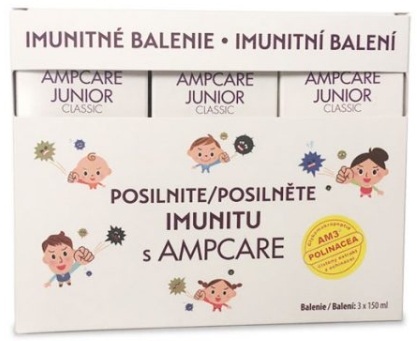 AMPcare Junior Classic imunitné balenie sirup 3 x 150 ml