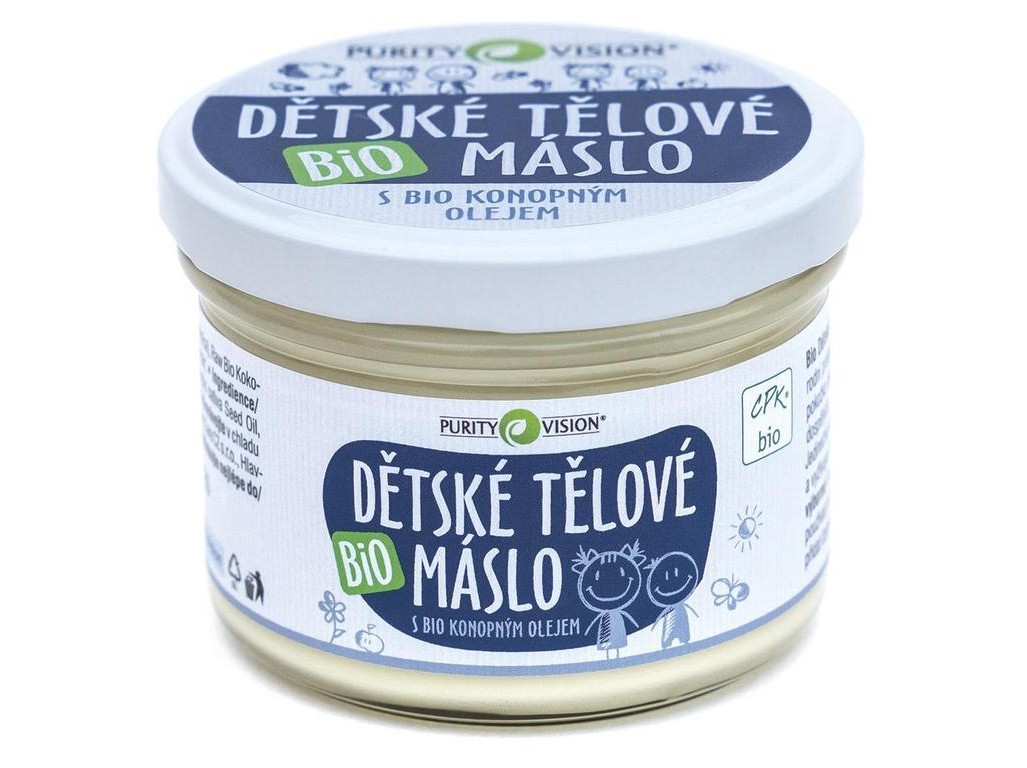 PURITY VISION Detské telové maslo BIO 120 ml kúpite na Pilulka.sk