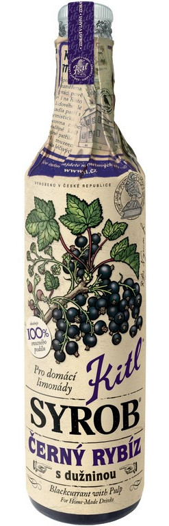 Kitl Syrob Černý rybíz 500 ml