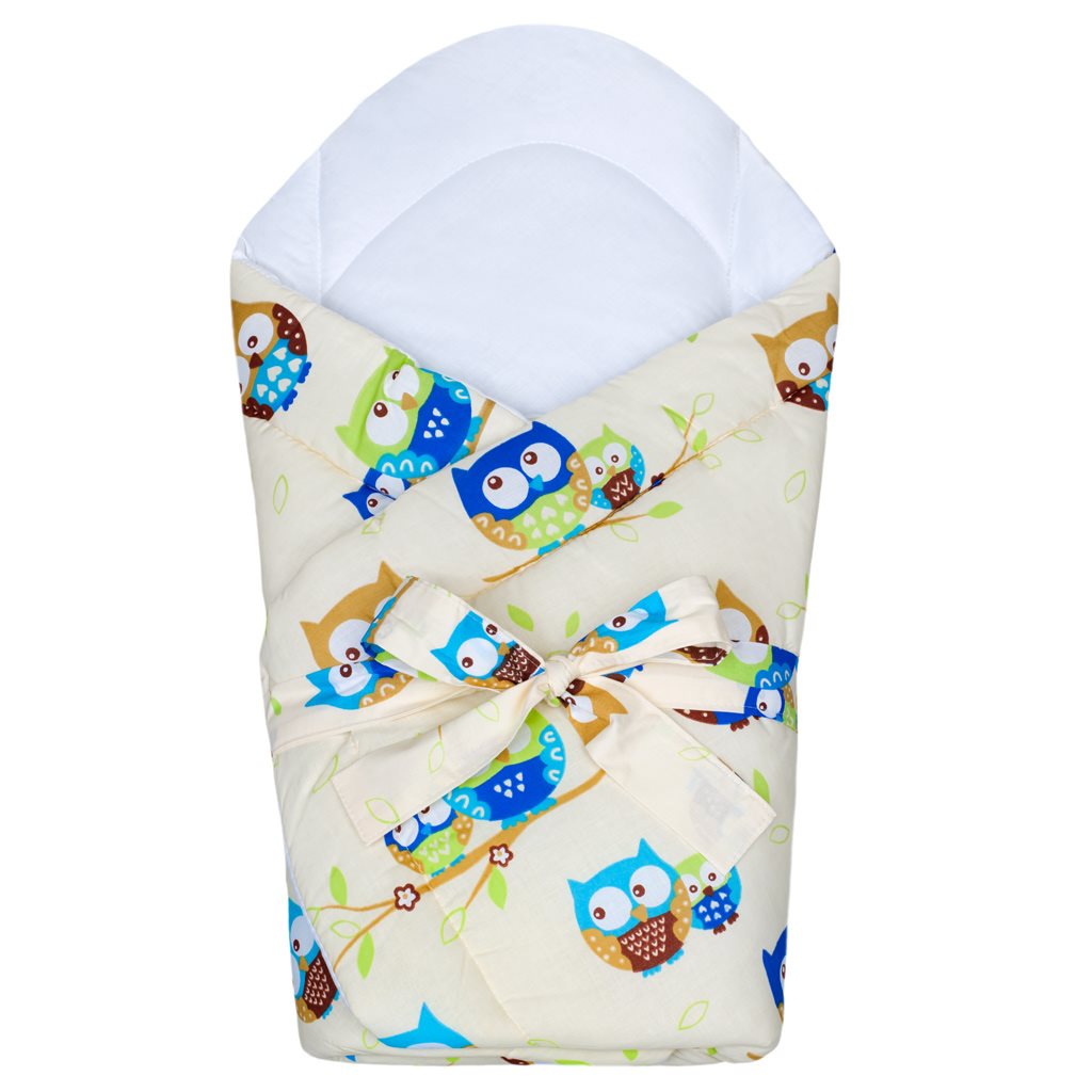 Bežová sovy modré