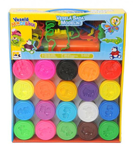 Veľká súprava plastelín