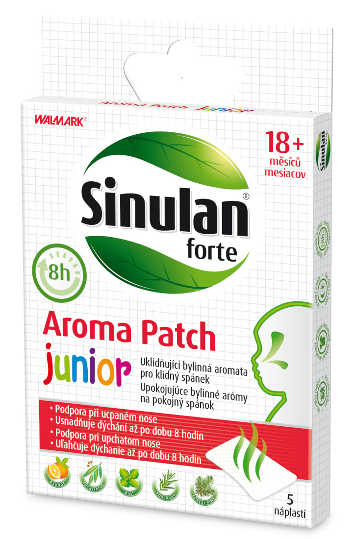 Sinulan forte Aroma Patch junior náplasť 5 ks