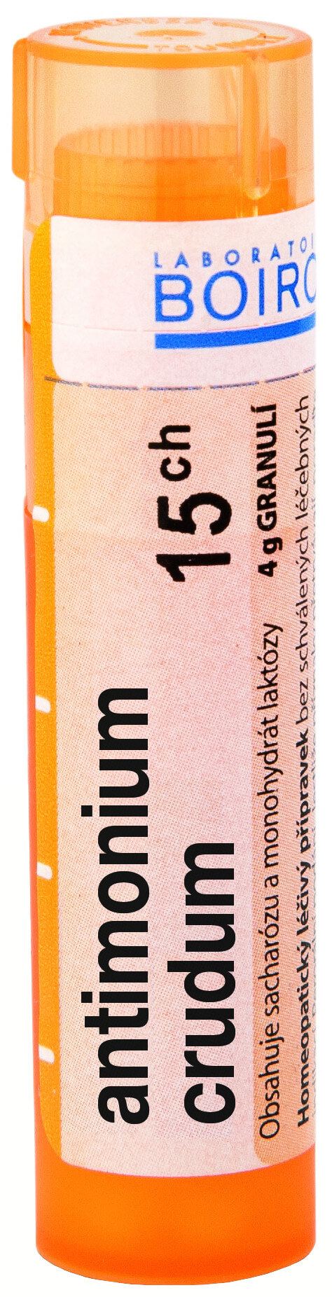 BOIRON Antimonium Crudum CH15 granule 4 g kúpite na Pilulka.sk