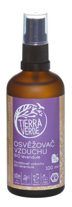 Tierra Verde Osviežovač vzduchu BIO levandule 100 ml