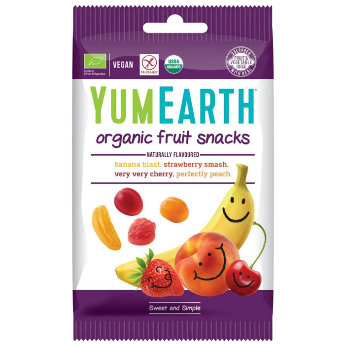 YumEarth Bio gumené cukríky 50 g