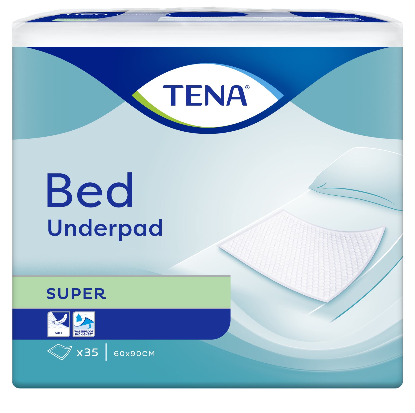 Tena Bed Super 60 x 90 cm Absorpčná podložka 35 ks